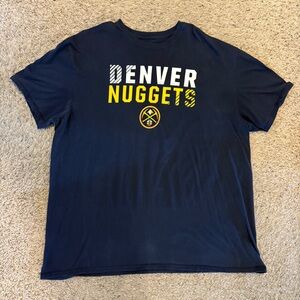 Denver Nuggets Fanatics Mens L Short Sleeve T Shirt Nuggets Logo 3XL
